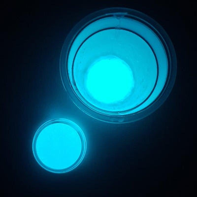 Blue Green - Glow in the Dark Powder Pigment