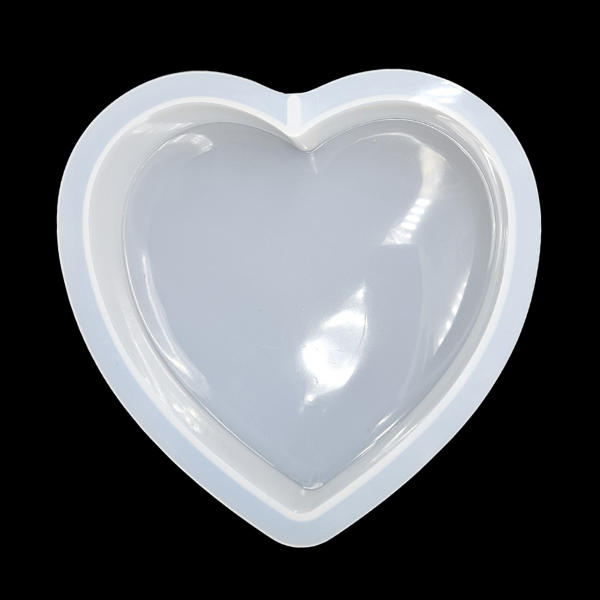 Deep Casting Heart Silicone Mould