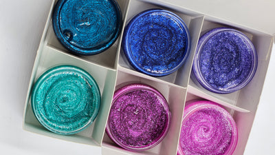 Aurora Sparkle - Epoxy Pigment Paste Color Palette