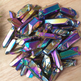 Rainbow Aura Quartz Crystal Points 100gm (3.52oz)