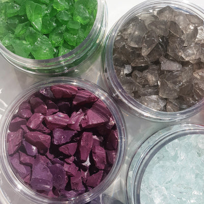 Sea Green Glass Fragments 250gm (8.8oz)