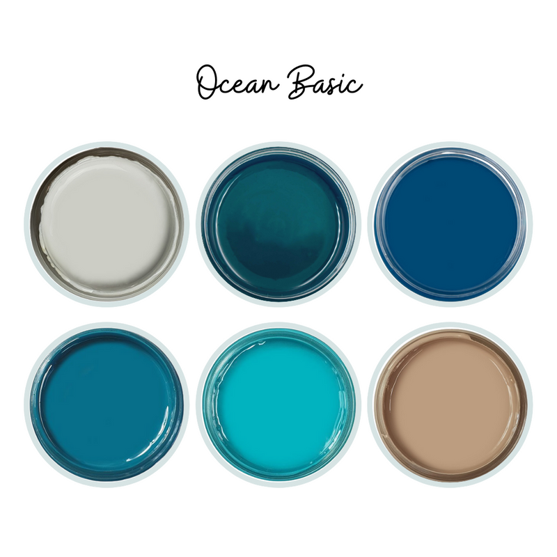 Ocean Kit (Basic) - Epoxy Pigment Paste Color Palette