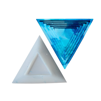Triangular Dish Geometric Silicone Mould
