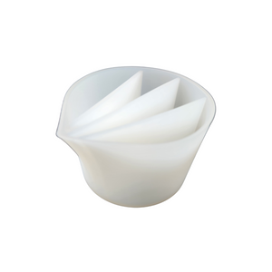 Dirty Pour Split Cup 4 channel - Silicone Reusable Cup