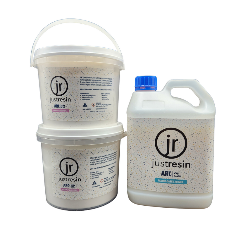 ARC Water Based Casting Resin 7kg Kit JustResin International