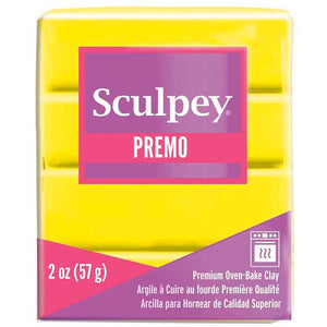 Premo Sculpey Clay - 57g - Zinc Yellow