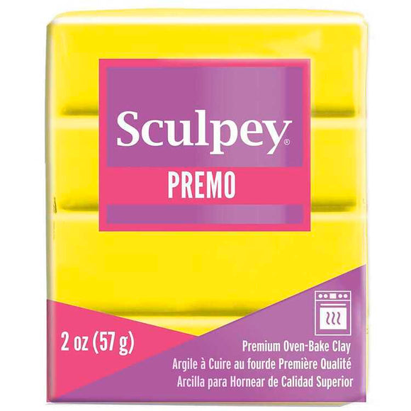 Premo Sculpey Clay - 57g - Zinc Yellow