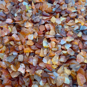 Carnelian Crystal Chips 250gm (8.8oz)