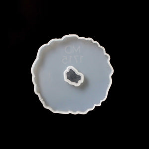 Circle Geode Coaster Silicone Mold
