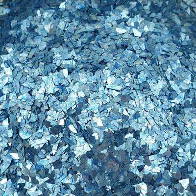 Light Blue - Glass Glitter - Super Shard
