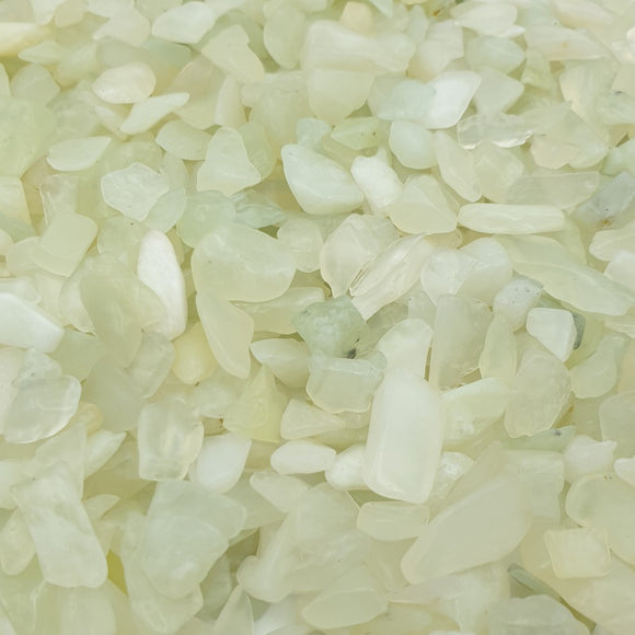 New Jade (Serpentine) Crystal Chips 250gm (8.8oz)
