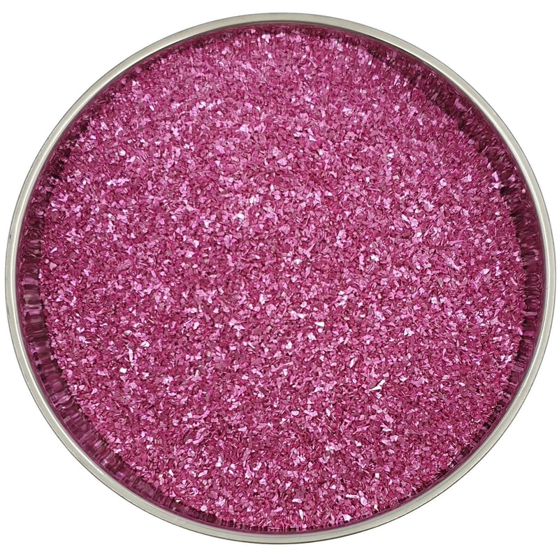 Old Rose - Glass Glitter - Coarse