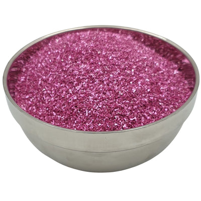 Old Rose - Glass Glitter - Coarse