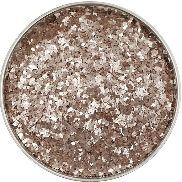 Pink Silver - Glass Glitter - Super Shard