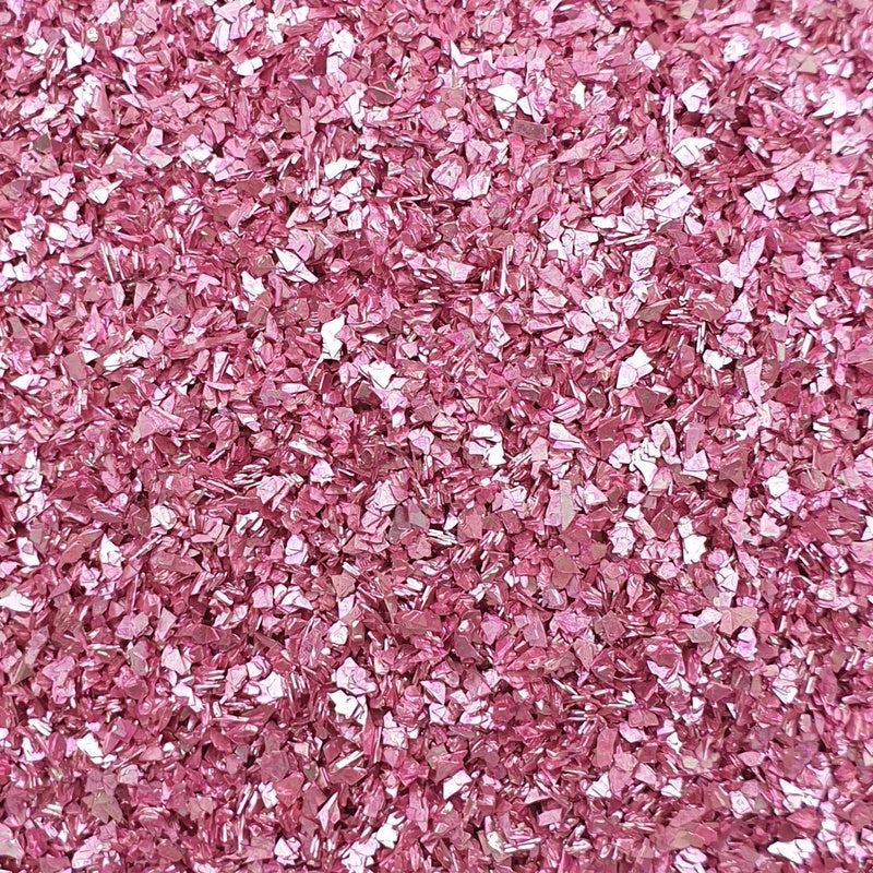 Pastel Rose - Glass Glitter - Coarse