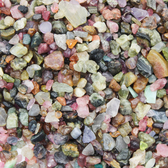 Watermelon Tourmaline (light) Crystal Chips 250gm (8.8oz)