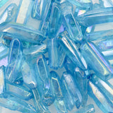 Aqua Aura Quartz Crystal Points 100gm (3.52oz)