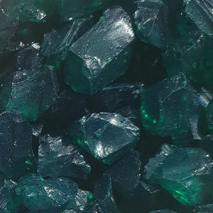 Emerald Glass Fragments 250gm (8.8oz)