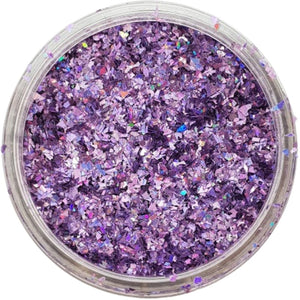 Lilac - Glitter Flake Holographic by Just Resin | Epoxy Resin Art Supplies
