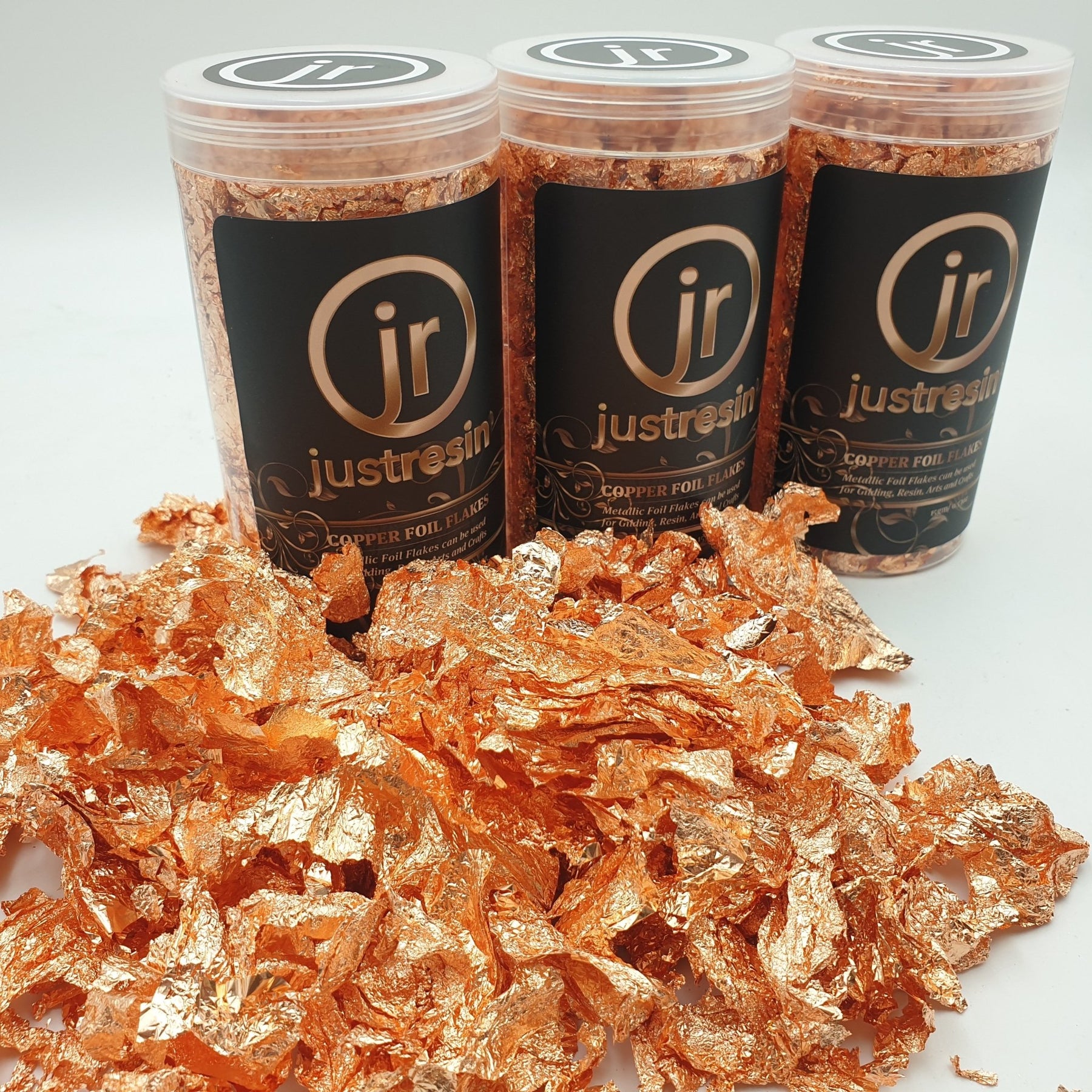 Copper Foil Flakes – New Classic Resin