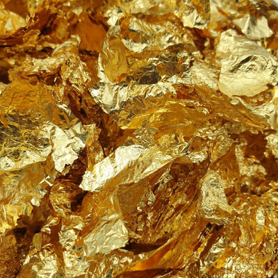 Metallic Foil Flakes 15gm - Gold by Just Resin | Epoxy Resin Art Supplies