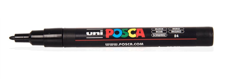 POSCA Paint Markers PC-3M Fine Bullet Tip – Opus Art Supplies