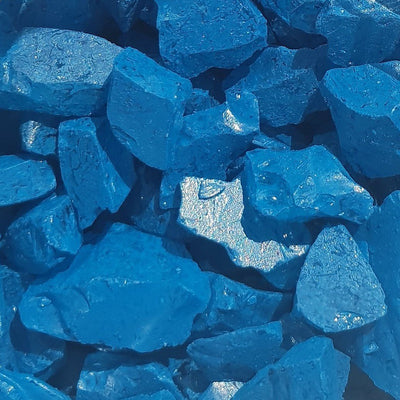 Lake Blue Glass Fragments 250gm (8.8oz)