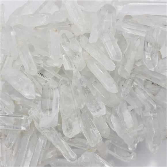 Clear Quartz Crystal Points 50gm (1.76oz) - High Clarity with Natural Variation