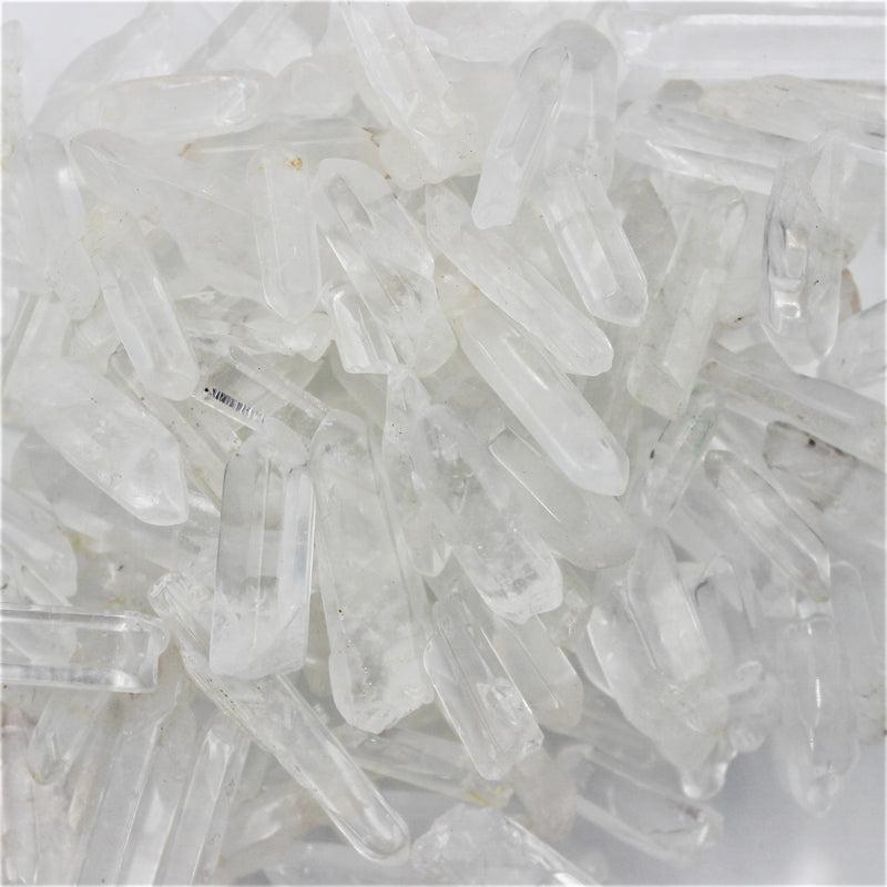 Clear Quartz Crystal Points 50gm High Clarity with