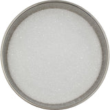 White Translucent - Glass Glitter - Medium