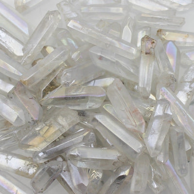 White Aura Quartz Crystal Points 100gm (3.52oz)